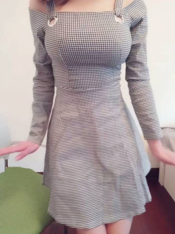 麻酥酥哟 -格子连衣裙 [1V+350M]