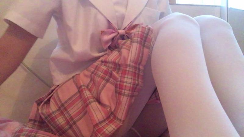 萌白酱 -粉色jk裙 [1V+547M]