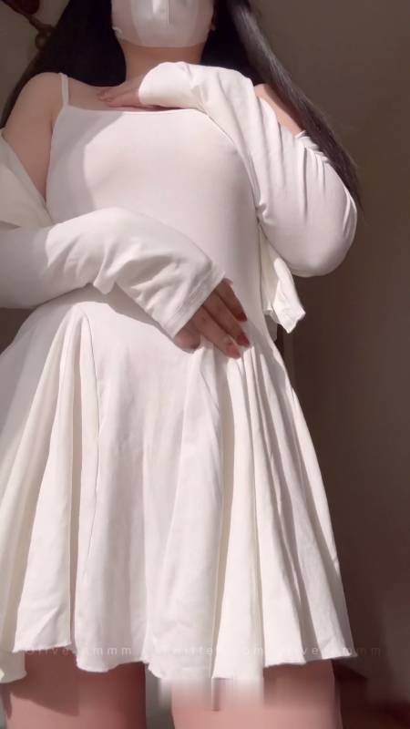 olive - 白色吊带裙 [1V/415M]