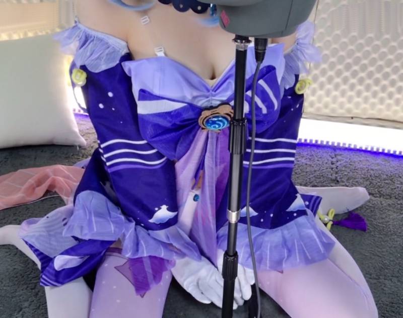 梵拉 -12月 心海cos 纯享耳舐 [1V/127M]