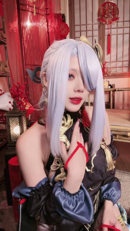 九言 -申鹤冷花幽露旗袍单人版 [43P/15V/287M]