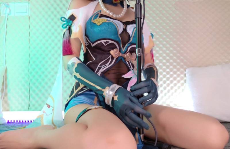 梵拉 1月 阮梅cos 耳舐摩擦+芦荟胶按摩耳朵 [1V/2.27G]