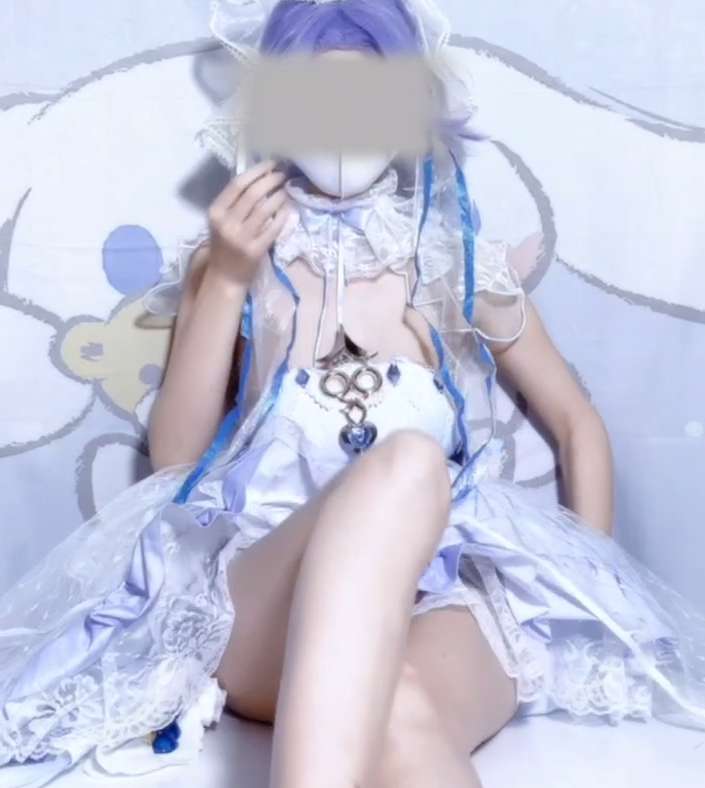 推特 月色-大乔-挚爱花嫁 [3V/501M]