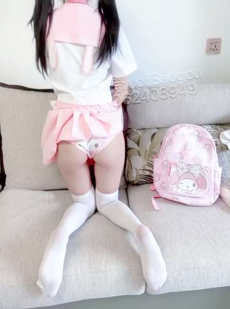 小雯宝宝-粉色兔子裙 [2V/555M]