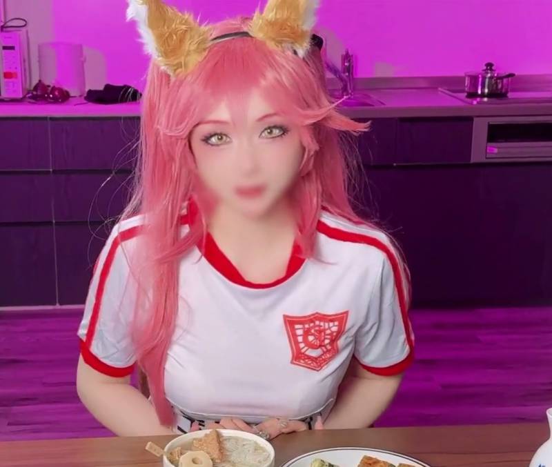 鸡教练-cos玉藻前 黑丝 [1V/753M]