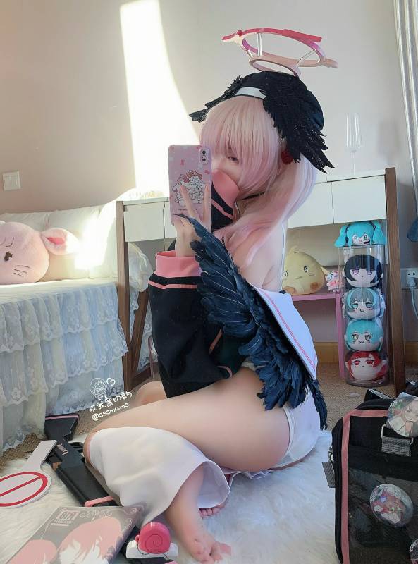 哎我黑切呐-蔚蓝档案 江小春 [46P/3V/1.27G]