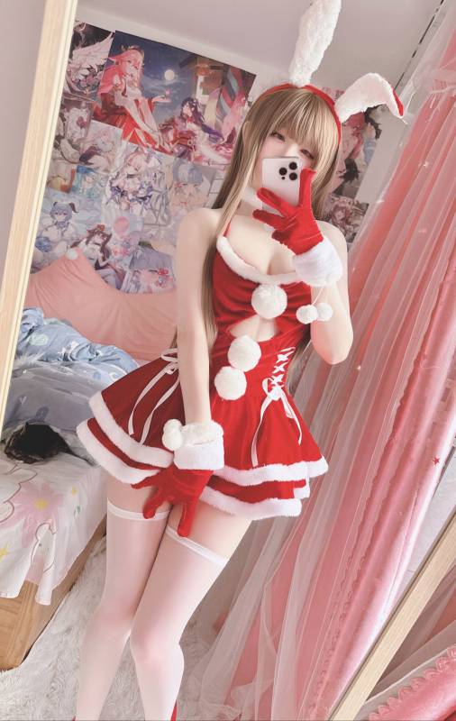 XDD 呆呆-圣诞兔兔 [18P/2V/40M]