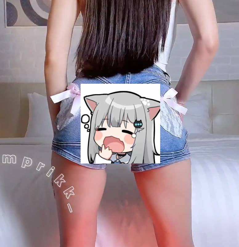 Npxvip-白丝开档牛仔短裤 [1v/849M]