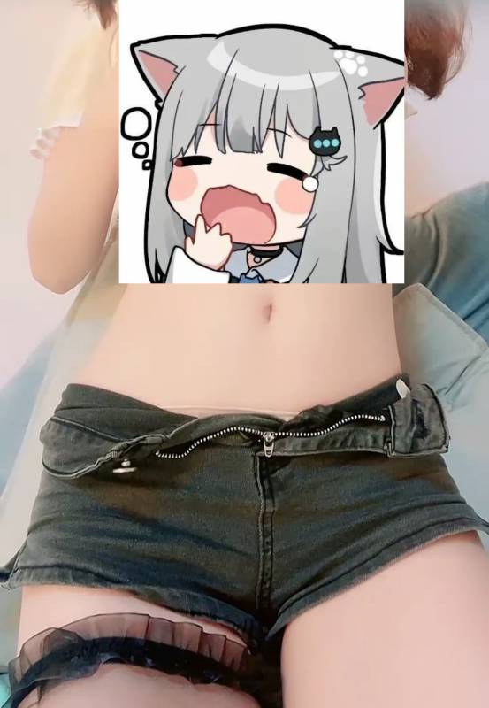 七七-黑色牛仔热裤 [1V/1.02G]